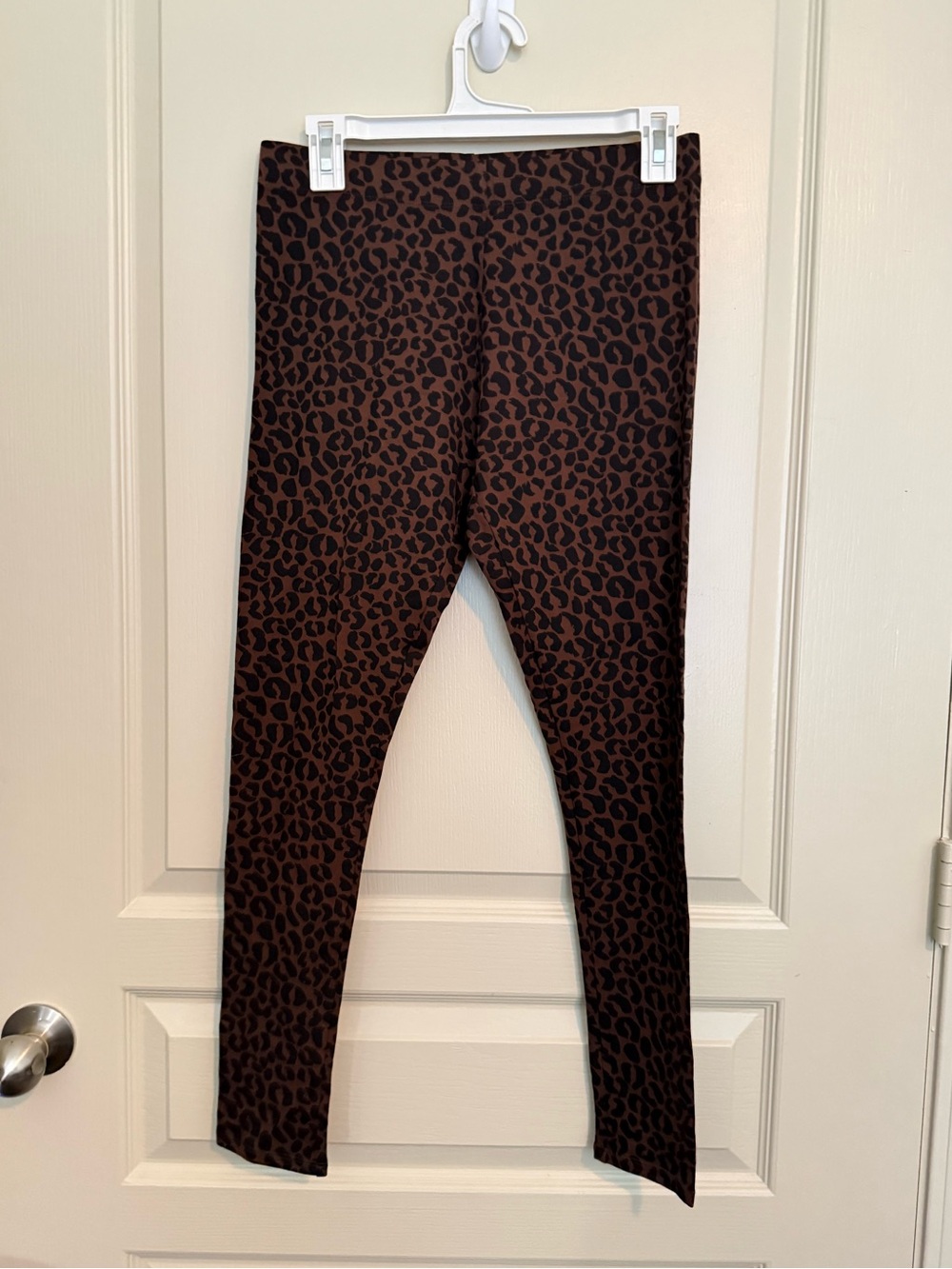 Faded Glory Brown Leopard Print Leggings